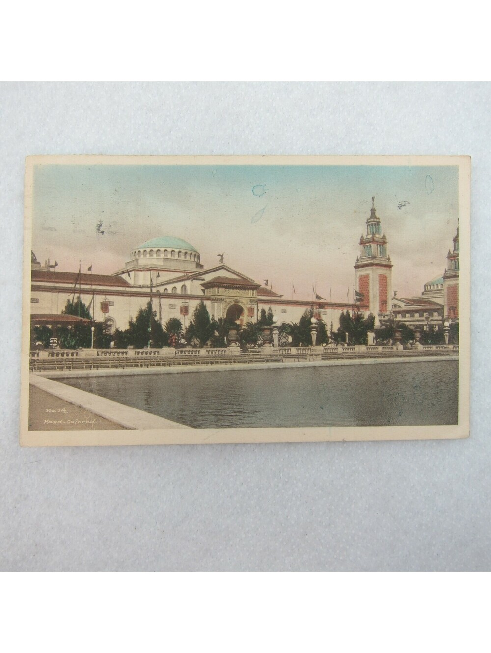 1915 San Francisco Worlds Fair Panama Pacific Expo Postcard Palace Manufactures